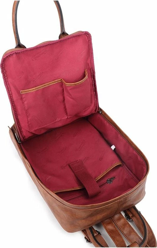 Flash-uitverkoop π Beste deal π Wimona Amalia 5016 Rugtas / Handtas - Cognac π π 6 Flash-uitverkoop π Beste deal π Wimona Amalia 5016 Rugtas / Handtas - Cognac π π - Afbeelding 4