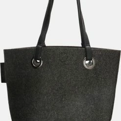 Groothandel 🔥 Goedkoop ✨ Zebra Trends Shopper Vilt - Antraciet 🤩 🥰 -Tassen-Dames Verkoop 534x840 5