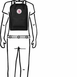 Goedkoop 🥰 Coupon ✔️ Fjallraven Kanken Laptoprugzak 15 Inch - Black ✨ ❤️ -Tassen-Dames Verkoop 537x840 2