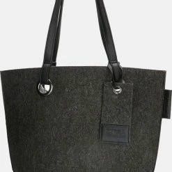 Groothandel π₯ Goedkoop β¨ Zebra Trends Shopper Vilt - Antraciet π€© π₯°