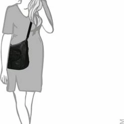 Beste recensies van 👏 Goedkoop 😉 Bear Design Medium Schoudertas / Crossbody Tas Dames - Leer - Cow Lavato - Zwart ✔️ 😀 -Tassen-Dames Verkoop 541x840 5