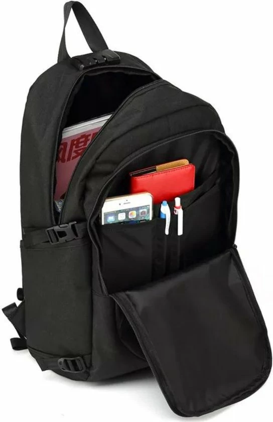 Goedkoop 🧨 Goedkoopste ✨ Walixpro® Anti Diefstal Waterdichte Rugzak Inclusief Usb Oplaadstation - Laptop Tas 15,6 Inch - Voor Dames En Heren- Zwart (Moederdag Cadeautje) 🧨 ❤️ 6 Goedkoop 🧨 Goedkoopste ✨ Walixpro® Anti Diefstal Waterdichte Rugzak Inclusief Usb Oplaadstation - Laptop Tas 15,6 Inch - Voor Dames En Heren- Zwart (Moederdag Cadeautje) 🧨 ❤️ - Afbeelding 4