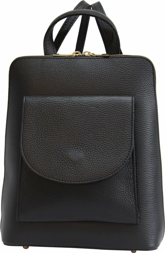 Hete verkoop π Groothandel 𧨠AmbraModa Ambra Moda Italiaans Echt Leren Rugzak Schoudertas 2 In 1 GL020 Zwart π π 3 Hete verkoop π Groothandel 𧨠AmbraModa Ambra Moda Italiaans Echt Leren Rugzak Schoudertas 2 In 1 GL020 Zwart π π