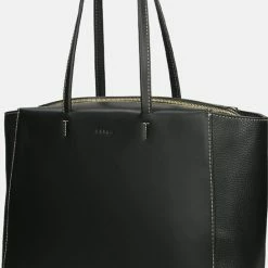 Goedkoopste 🌟 Hete verkoop 🎁 Furla Dames Shopper Leer - Zwart ❤️ 👍 -Tassen-Dames Verkoop 547x840 9