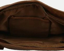 Gloednieuw 🎁 Coupon 🎉 Bear Design Olivia Leren Schoudertas - Cognac 🎉 🥰 -Tassen-Dames Verkoop 550x197