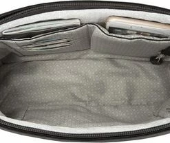 Groothandel 👍 Gloednieuw 🛒 Travelon Essentials Anti-diefstal Damestas - Schoudertas - Crossbody - RFID - 7 Vakken - Binnenverlichting - Veilig Op Reis 💯 👏 -Tassen-Dames Verkoop 550x208 1