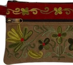 Beste recensies van 👍 Aanbiedingen 💯 Merkloos Dames Polstas Bruin Suède Leer Met Geel-roodkleurig Handborduurwerk ⌛ 👏