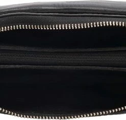 Goedkoop ⌛ Kopen ⌛ Lundholm Schoudertas Dames Top Kwaliteit Leer Zwart - Schoudertasje Dames Klein Zwart Crossbody Tas | Cadeau Voor Vriendin Tip | Scandinavisch Design - Lundholm Myrdal Serie 🔥 🤩 -Tassen-Dames Verkoop 550x235 1