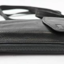 Hete verkoop 🔥 Gloednieuw 😍 Bear Design Zoey Leren Telefoontasje - Zwart 🔥 😍 -Tassen-Dames Verkoop 550x257