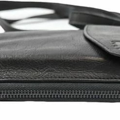 Hete verkoop 🔥 Gloednieuw 😍 Bear Design Zoey Leren Telefoontasje - Zwart 🔥 😍 -Tassen-Dames Verkoop 550x259