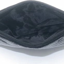 Hete verkoop 🔥 Nieuw ✔️ Dielay Tas Slang - Clutch - Kunstleer - 18,5x10,5 Cm - Zwart 🎉 😉 -Tassen-Dames Verkoop 550x275