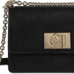 Hete verkoop 👍 Kopen 💯 Furla 1927 Mini Dames Crossbodytas - Zwart 🛒 😍 -Tassen-Dames Verkoop 550x278