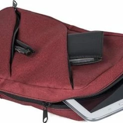 Aanbiedingen 🔥 Goedkoopste 🎉 SafeSave Rugtas – Crossbodybag Met Usbaansluiting – Slingbag - Waterafstotend – Rugtas – Rugzak – Schoudertas – Tas – Telefoon Of Tablet Opladen – Usb Ingang – Rood 😀 ✔️ -Tassen-Dames Verkoop 550x282