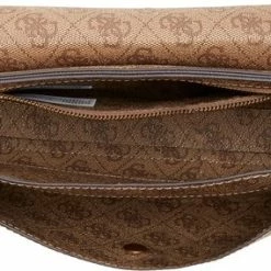 Beste deal 🔥 Beste recensies van 🌟 GUESS Eco Brenton Dames Crossbody TasHandtas Kunstleer - Beige 💯 🎁 -Tassen-Dames Verkoop 550x284 1
