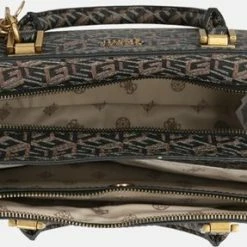 Goedkoop 🥰 Promo ⭐ Guess Medium Schoudertas / Crossbody Tas Dames - Atene - - Zwart 👍 🛒 -Tassen-Dames Verkoop 550x287 3