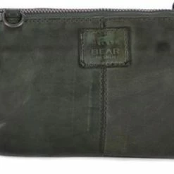 Beste Pirce ⭐ Groothandel 🎉 Bear Design Umi 2 Leren Schoudertas / Clutch - Zwart ✔️ 🔥 -Tassen-Dames Verkoop 550x302 2