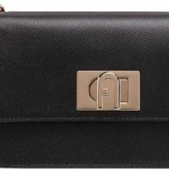 Hete verkoop 👍 Kopen 💯 Furla 1927 Mini Dames Crossbodytas - Zwart 🛒 😍 -Tassen-Dames Verkoop 550x305 1