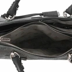 Beste Verkoop 🧨 Goedkoopste 🔔 GUESS Shopper Dames / Handtas - Leer - Helaina PB - Zwart ⌛ 🎁 -Tassen-Dames Verkoop 550x308