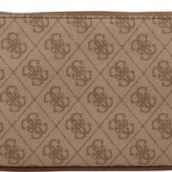 Flash-uitverkoop ✨ Beste recensies van 😍 Guess Izzy Double Pouch Dames Schoudertas - Beige Multi - Maat Geen 😍 ⭐ -Tassen-Dames Verkoop 550x310