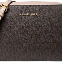 Nieuw ✔️ Begroting 🔔 Michael Kors Md Camera Bag - Bruin/Roze ⭐ 🤩 -Tassen-Dames Verkoop 550x310 5
