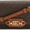 Nieuw ✔️ Goedkoopste 🛒 Michael Kors Heather Dames Clutch Crossbody Tas - Bruin 👍 👏 -Tassen-Dames Verkoop 550x317 7