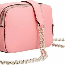 Hete verkoop 🔔 Kopen 🧨 Guess - Noelle Camera Dames Crossbodytas - Pink 🎁 🎉 -Tassen-Dames Verkoop 550x329 2