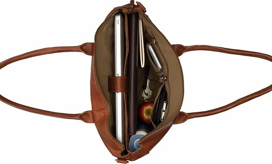 Top 10 π Beste deal π Burkely Vintage Valerie Laptopbag - Schoudertas - Cognac π β€οΈ 7 Top 10 π Beste deal π Burkely Vintage Valerie Laptopbag - Schoudertas - Cognac π β€οΈ - Afbeelding 5