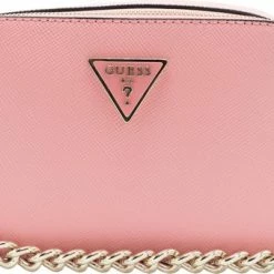 Hete verkoop 🔔 Kopen 🧨 Guess - Noelle Camera Dames Crossbodytas - Pink 🎁 🎉 -Tassen-Dames Verkoop 550x339 5