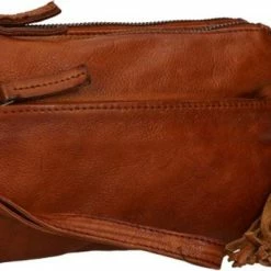 Beste Verkoop 👏 Beste deal 😍 DSTRCT Kleine Schoudertas / Crossbody Tas Dames - Leer - Harrington Road - Cognac 💯 ⌛ -Tassen-Dames Verkoop 550x344 1