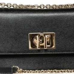 Hete verkoop 👍 Kopen 💯 Furla 1927 Mini Dames Crossbodytas - Zwart 🛒 😍 -Tassen-Dames Verkoop 550x344 2