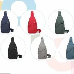 Goedkoopste 🤩 Coupon 👏 Bagwise® Crossbodytas - Sling Bag - Dames - Heren - S - (1239) - Grijs 🌟 ❤️ -Tassen-Dames Verkoop 550x344 4