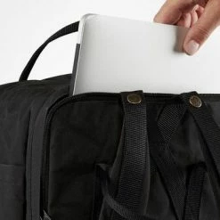 Goedkoop 🥰 Coupon ✔️ Fjallraven Kanken Laptoprugzak 15 Inch - Black ✨ ❤️ -Tassen-Dames Verkoop 550x351 3