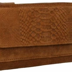 Goedkoop ❤️ Hete verkoop 🎉 DSTRCT Kleine Schoudertas / Crossbody Tas Dames - Suède - Portland Road - Cognac ⌛ ⌛ -Tassen-Dames Verkoop 550x351 6