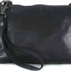 Beste Pirce ⭐ Groothandel 🎉 Bear Design Umi 2 Leren Schoudertas / Clutch - Zwart ✔️ 🔥 -Tassen-Dames Verkoop 550x358 6