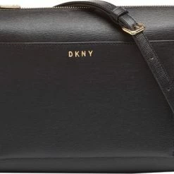 Top 10 😍 Gloednieuw 😀 DKNY Bryant Dames Crossbodytas - Zwart / Goud 🌟 ❤️ -Tassen-Dames Verkoop 550x365