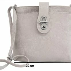 Gloednieuw 🤩 Hete verkoop 🎁 AmbraModa Italiaans Echt Lederen Handtas Schoudertas Crossbody Tas Citybag Crossover Voor Vrouwen GL007 Goudkleurig 👍 ✨ -Tassen-Dames Verkoop 550x366 24