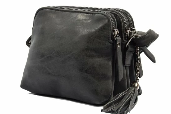 Gloednieuw β€οΈ Begroting π₯° Bicky Bernard Schoudertas Zwart Met 3 Ritsen - Tas - Tassen - Schoudertas Dames - Handtas - Zwart Schoudertas - Schoudertas Meiden - π€© π 5 Gloednieuw β€οΈ Begroting π₯° Bicky Bernard Schoudertas Zwart Met 3 Ritsen - Tas - Tassen - Schoudertas Dames - Handtas - Zwart Schoudertas - Schoudertas Meiden - π€© π - Afbeelding 3