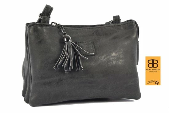 Nieuw β¨ Coupon π Tas - Tasssen - Bags - Bag- Bicky Bernard- Harmonica 3-Vaks Tasje - Schoudertasje - Crossbody Tasje - Zwart - Black β€οΈ 𧨠12 Nieuw β¨ Coupon π Tas - Tasssen - Bags - Bag- Bicky Bernard- Harmonica 3-Vaks Tasje - Schoudertasje - Crossbody Tasje - Zwart - Black β€οΈ 𧨠- Afbeelding 10