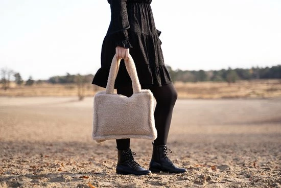 Promo β Goedkoopste π Charm London Fluffy Teddy Shopper Westfield Taupe π― π€© 6 Promo β Goedkoopste π Charm London Fluffy Teddy Shopper Westfield Taupe π― π€© - Afbeelding 4