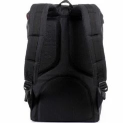 Begroting 🧨 Groothandel ⭐ Herschel Little America - Black/Black / Ruime Rugzak Met 25L Opbergvolume - 15" Fleece-gevoerd Laptopvak - Magnetische Sluiting / Met Levenslange Fabrieksgarantie / Limited Lifetime Warranty / Zwart 🎉 🎉 -Tassen-Dames Verkoop 550x368 6