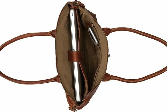 Top 10 π Beste deal π Burkely Vintage Valerie Laptopbag - Schoudertas - Cognac π β€οΈ 6 Top 10 π Beste deal π Burkely Vintage Valerie Laptopbag - Schoudertas - Cognac π β€οΈ - Afbeelding 4