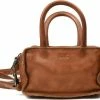 Nieuw ❤️ Korting 🥰 Bear Design Fia Leren Mini Handtas / Crossbodytas - Cognac 🔥 👏 -Tassen-Dames Verkoop 550x376 1