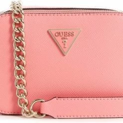 Hete verkoop 🔔 Kopen 🧨 Guess - Noelle Camera Dames Crossbodytas - Pink 🎁 🎉 -Tassen-Dames Verkoop 550x376 2