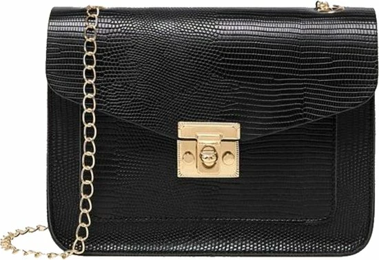 Flash-uitverkoop β€οΈ Top 10 π Croco Schoudertas - Zwart | Kunstleer | 18 X 14 X 5 Cm | Fashion Favorite π€© π€© 3 Flash-uitverkoop β€οΈ Top 10 π Croco Schoudertas - Zwart | Kunstleer | 18 X 14 X 5 Cm | Fashion Favorite π€© π€©