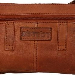 Beste Verkoop 👏 Beste deal 😍 DSTRCT Kleine Schoudertas / Crossbody Tas Dames - Leer - Harrington Road - Cognac 💯 ⌛ -Tassen-Dames Verkoop 550x381 6