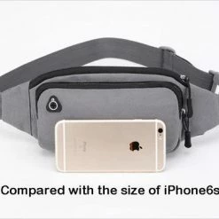 Begroting ⌛ Uitgang 🥰 Merkloos Heuptasje - Fanny Pack Voor Op Reis – Buideltasje – Heuptasje Gaatje Voor Koptelefoon Oordopjes - Festival Musthaves – Waistpack - Smartphone Heuptas – Blauw ✔️ 😍 -Tassen-Dames Verkoop 550x381 8