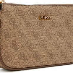 Flash-uitverkoop ✨ Beste recensies van 😍 Guess Izzy Double Pouch Dames Schoudertas - Beige Multi - Maat Geen 😍 ⭐ -Tassen-Dames Verkoop 550x392