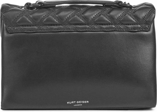 Beste Verkoop π Gloednieuw β€οΈ Kurt Geiger Schoudertassen Dames / Handtas - Leer - Kensington Drench - Zwart π π 8 Beste Verkoop π Gloednieuw β€οΈ Kurt Geiger Schoudertassen Dames / Handtas - Leer - Kensington Drench - Zwart π π - Afbeelding 6