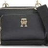 Beste deal ✨ Beste recensies van 😀 Tommy Hilfiger Iconic Dames Crossbody Tas Kunstleer - Zwart 🔥 🤩 -Tassen-Dames Verkoop 550x397 5