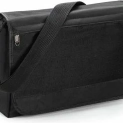 Gloednieuw 🥰 Beste Verkoop 🛒 Merkloos Zwarte Schoudertas Met Voorvak 🔥 ✨